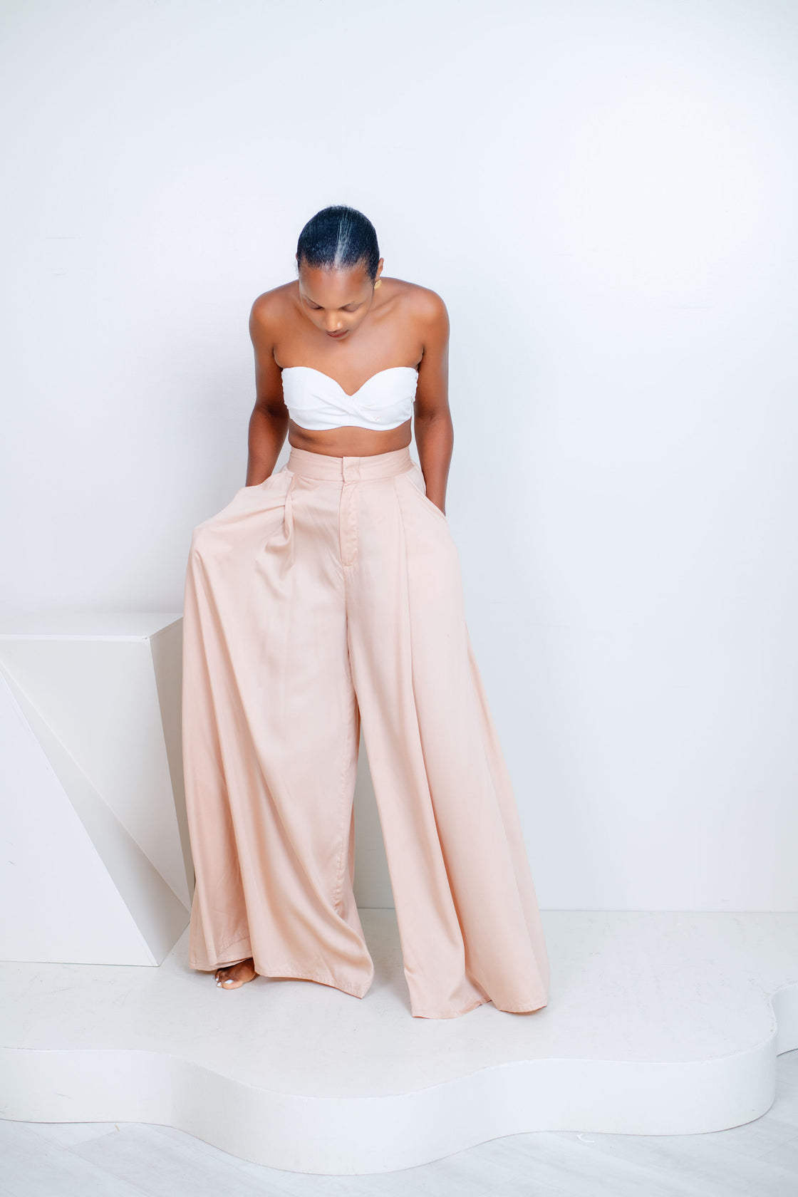 Mina Wide-Leg Pants