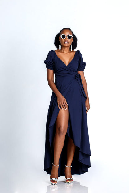 Queen Navy Dress